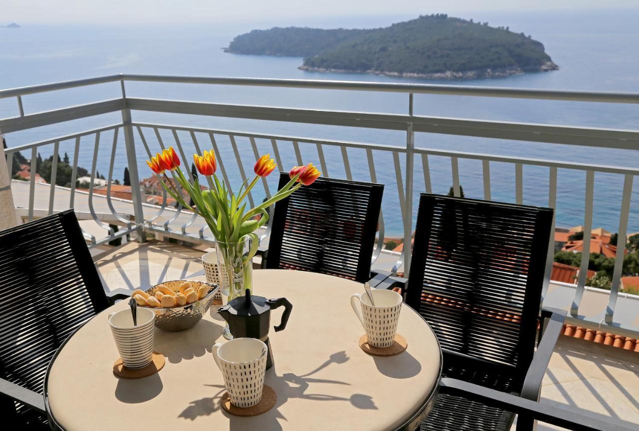 Spacious 2 Bedroom Apt Luxeview- Oldtownview, 10Min To Town Dubrovnik Exterior foto